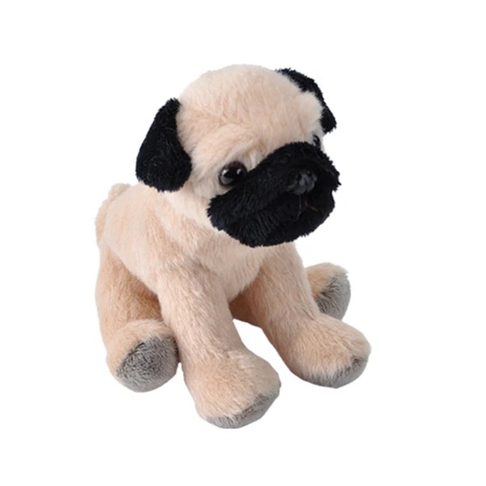 Pug 5” Plushie eco